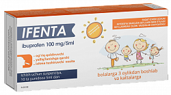 IFENTA suspenziya 5 ml 100 mg/5 ml N40