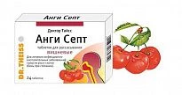 ДОКТОР ТАЙСС АНГИ СЕПТ таблетки со вкусом вишни N24