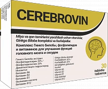 SEREBROVIN tabletkalari N30