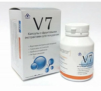 Капсулы с фруктовыми экстрактами для похудения V7 (60 капсул)