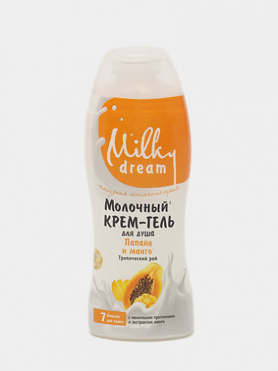 Milky Dream" Крем-гель для душа "Папайя и манго" 300 мл