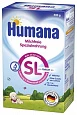 Humana SL Специальная смесь без коровьего молока и лактозы 500 гр