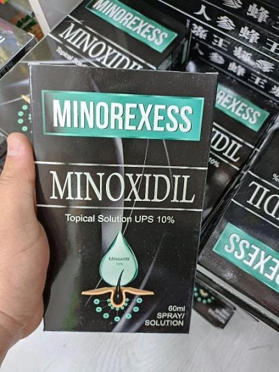 Minorexess 10 % спрей для волос Minorexess 10 % спрей для волос:uz:Minorexes 10% soch spreyi