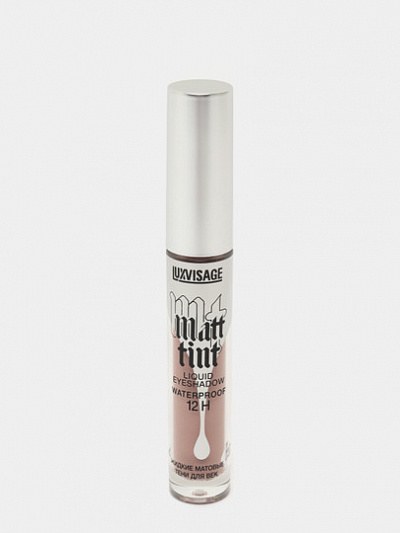 Тени жидкие для век матовые LUXVISAGE Matt tint waterproof 12H тон 105