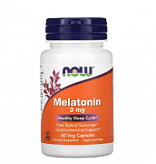 Now Foods, Melatonin, 3 mg, 60 Veg Capsules