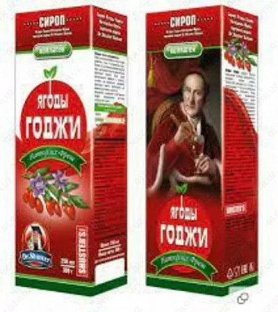 Сироп Dr. Shuster  Сироп Dr. Shuster "Натюрлих фреш ягоды Годжи", 250 мл.
