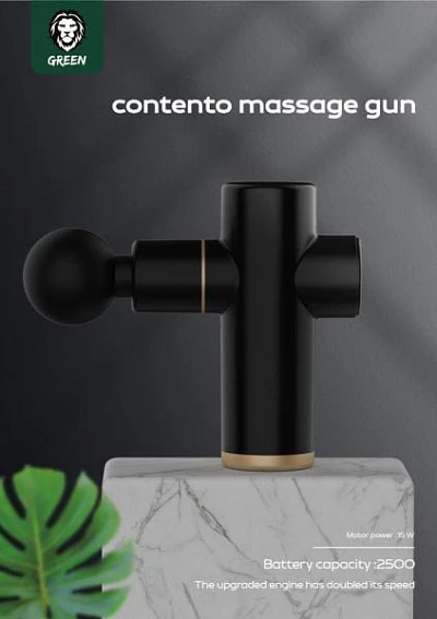 Массажный пистолет Green CONTENTO 4