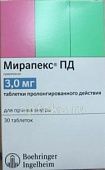 MIRAPEKS PD 0,003 tabletkalari N30