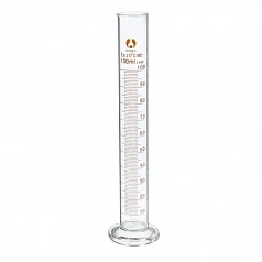 Мерный цилиндр 5 мл со стеклянным шестиугольным основанием:uz:Shisha olti burchakli asosli o'lchash tsilindri 5 ml