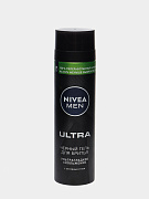 Гель для бритья Nivea Men Ultra черный, 200 мл