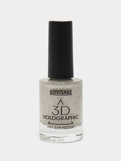 Лак для ногтей LUXVISAGE 3D Holographic, 11 г, тон 701 Холодный бриллиант