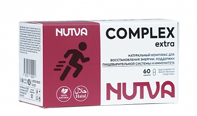 NUTVA COMPLEX EXTRA капсулы N60