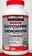 Таблетки Глюкозамина с Хондроитином Kirkland Extra strength Glucosamine+Chondroitin (220 шт.)