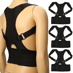 Женский магнитный корректор осанки Real Doctors:uz:Magnit holat tuzatuvchisi (korset)  Real Doctors Posture Support Brace