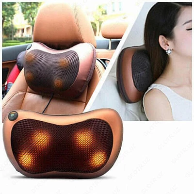 Массажная подушка с инфракрасным подогревом Массажная подушка с инфракрасным подогревом:uz:Infraqizil isitish bilan massaj yostig'i