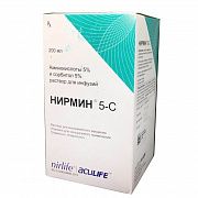 НИРМИН 5 С раствор для инфузий 500мл 5%
