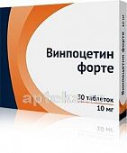 VINPOSETIN FORTE 0,01 tabletkalari N30