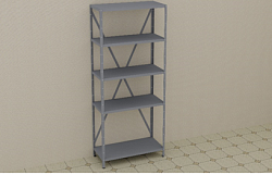 Стеллаж 900*450*2000:uz:Rack 900 * 450 * 2000