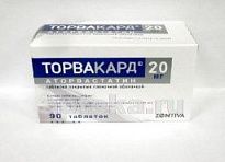TORVAKARD 0,02 tabletkalari N90