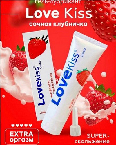 Крем-лубрикант Love Kiss:uz:Love Kiss lubrikanti