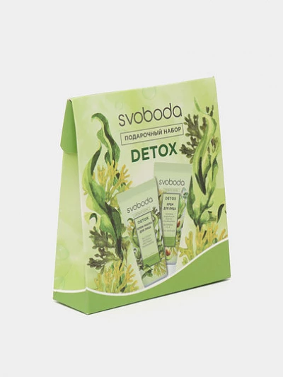 Набор "SVOBODA" detox (крем для лица+крем-маска для лица по 80 мл.)