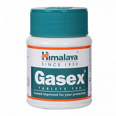 Таблетки Himalaya Herbals Газекс (Gasex), 100 таб.