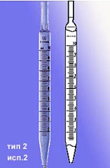 Пипетка 1-2-2-10 (град, частичный слив с расширением):uz:Pipetka 1-2-2-10 (deg, cho'zilgan qisman drenaj)