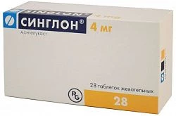 СИНГЛОН таблетки 4мг N28