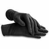 Перчатки нитровиниловые N.100 (черный)