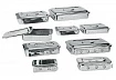 SKN011 / Stainless Steel  Sterilization Tray - Without holes: 150x100x45mm (нержавеющий медицинский бикс, в форме прямоугольника, без дырок)