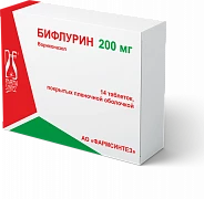 Бифлурин таблетки 200мг N14