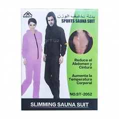 Костюм-сауна для похудения Sibote ST-2052:uz:Sibote ST-2052 vazn yo'qotish uchun sauna kostyumi