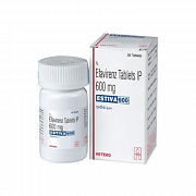 EFAVIRENZ, EMTRISITABIN I TENOFOVIR DIZOPROKSIL FUMARAT tabletkalari 600mg+200mg+300mg N30