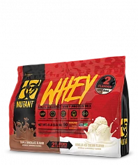 Сывороточный протеин концентрат Mutant Whey 2 Flavours one bag 1800 г triple chocolate & vanilla ice cream:uz:Zardob oqsili konsentrati Mutant Whey 2 Flavors bir paket 1800 g uch shokoladli va vanilli muzqaymoq