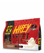 Сывороточный протеин концентрат Mutant Whey 2 Flavours one bag 1800 г triple chocolate & vanilla ice cream