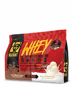 Сывороточный протеин концентрат Mutant Whey 2 Flavours one bag 1800 г triple chocolate & vanilla ice cream