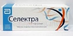 СЕЛЕКТРА 0,01 таблетки N56