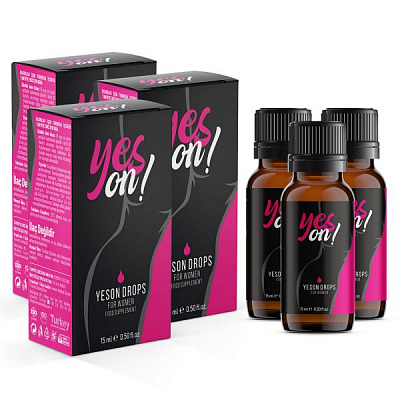 Капли для женщин Yes on:uz:Yes on Magic Drops ayollar uchun libido oshirish dori