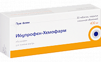 IBUPROFEN XEMOFARM 0,4 tabletkalari N30