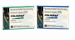 ФОЛИГРАФ/FOLIGRAF порошок для инъекций 75ме N1