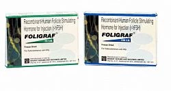 ФОЛИГРАФ/FOLIGRAF порошок для инъекций 75ме N1
