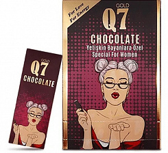 Препарат для женщин Q7 Chocolate:uz:Q7 shokolad Ayollar uchun afrodiziak