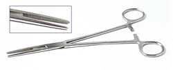 Kelly gemostatik qisqich, tekis 200 mm