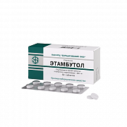 ETAMBUTOL tabletkalari 400mg N50
