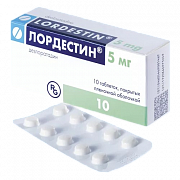 LORDESTIN tabletkalari 5mg N10
