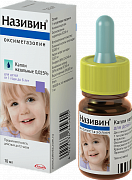НАЗИВИН капли назальные 0.025%