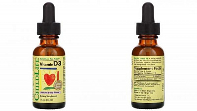 Детский витамин D3, вкус натуральных ягод, 30 мл:uz:Bolalar uchun vitamin D3, tabiiy berry ta'mi, 30 ml