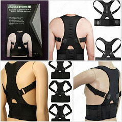 Женский корректор осанки Real Doctors:uz:Magnit posture corrector (korset) Real Doctors Posture Support Brace