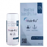 Cпрей для роста волос Hair4U Minoxidil 10%:uz:Hair4U Minoxidil 10% soch o'sishi spreyi