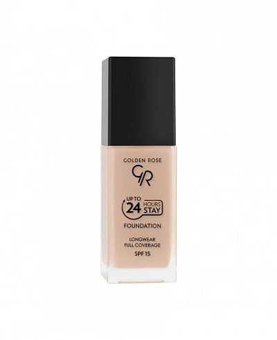 Тональная основа up to 24 hours stay foundation №06-spf15 3367 Golden Rose:uz:24 soatgacha qolish fondi #06-spf15 3367 Golden Rose